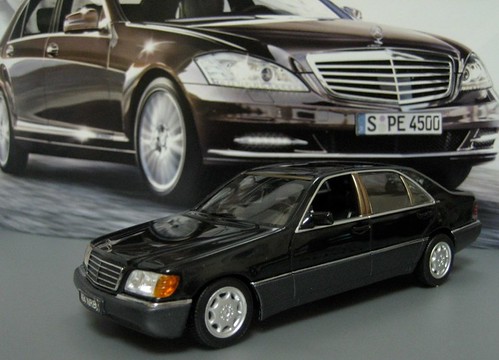 Mercedes Benz 1/43 W140 600SEL V12 | by ampledriving
