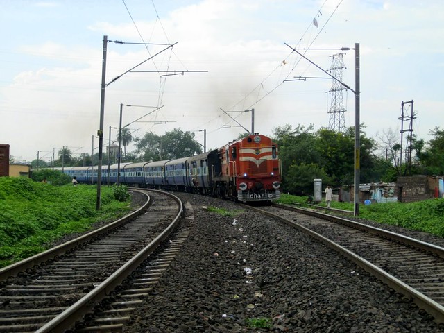 WDG-3A #14606 of Katni with bhopal-durg amarkantak express