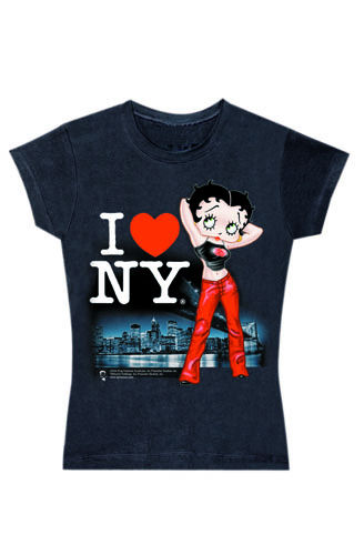 Betty Boop I Love New York Skinny | I love New York Skinny T… | Flickr