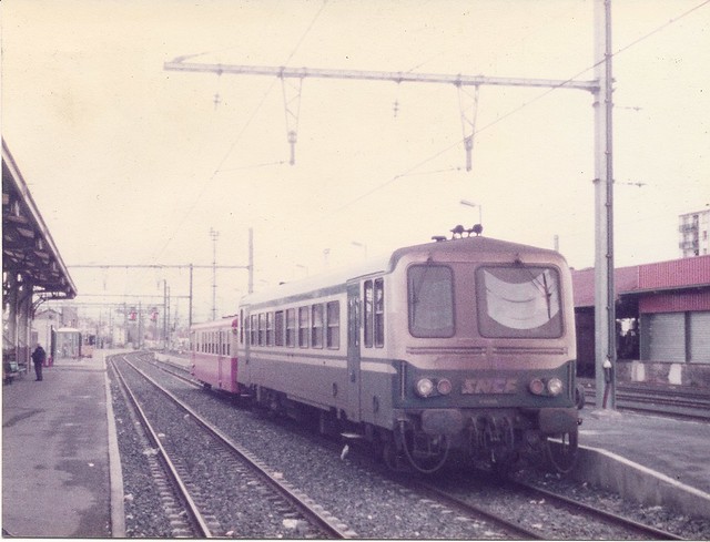 SNCF-X0001 Autorail X 2105 à Perpignan