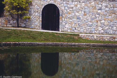 door stone wall architecture landscape nikon stonewall 1855mm woodendoor d40 austingartmanphotography