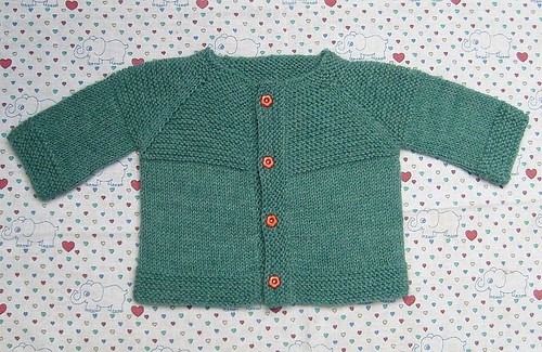 Garter Stitch baby cardigan 02 | Michelle | Flickr