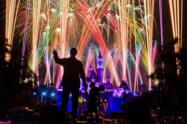 Disneyland's Summer Nightastic Fireworks - 