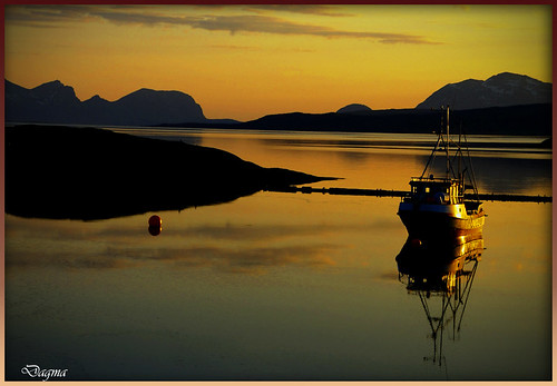 Noruega   sol de media noche by dagmaf