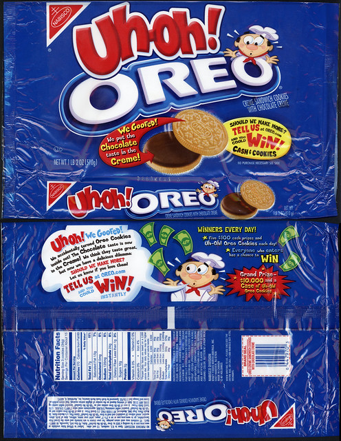 Nabisco - Uh-Oh! Oreo cookies package - 2002-2003, This is …