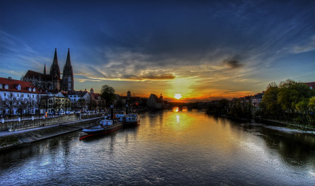 Just another sunset over Regensburg :-)
