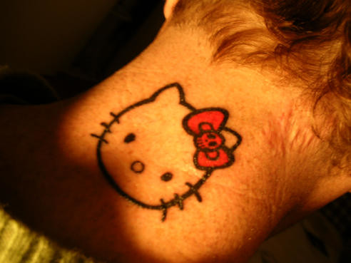 Hello Kitty Wrist tattoo with bow Pink Bow Juicy Couture 3  Hello kitty  tattoos Hello kitty Pink bow