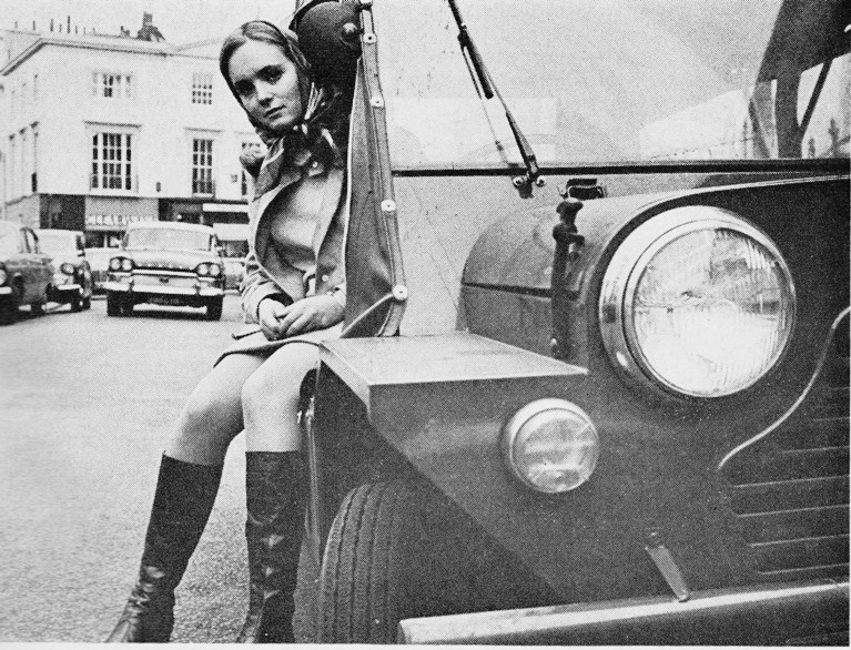 Mini Moke, Chelsea, London, 1966