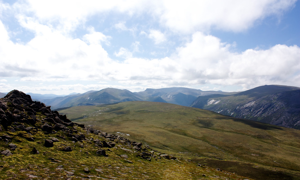 The Cairngorms from Bynack More