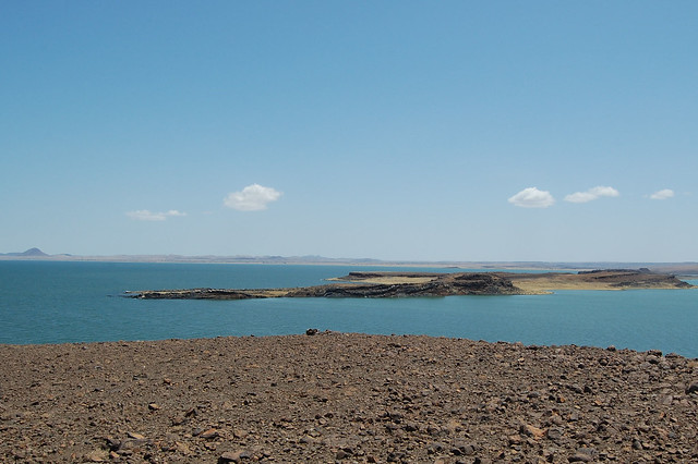 Island in Lake Turkana