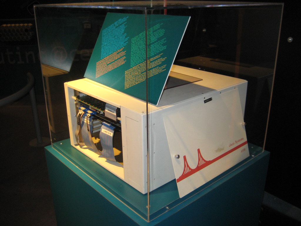 The first Cisco Router | Jörg Weingrill | Flickr