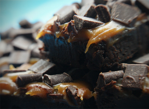 Chocolate Caramel Brownies