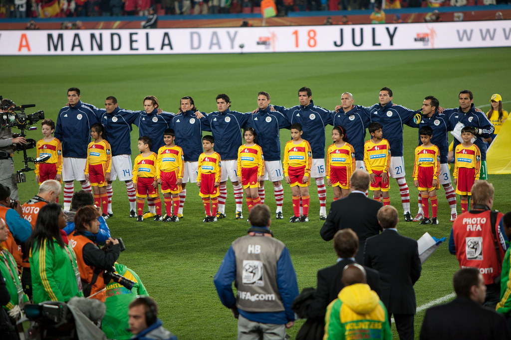 World Cup 2010: Argentina v Germany and Paraguay v Spain, Football