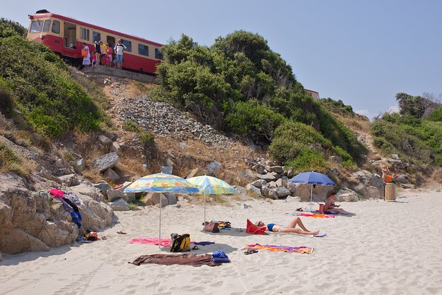 beach train