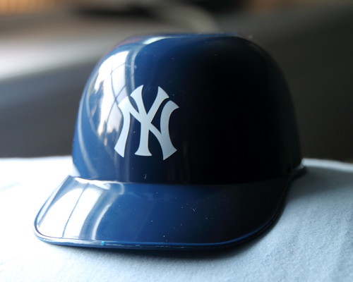 NY Yankees Batting Helmet | While in NY, I had a 
