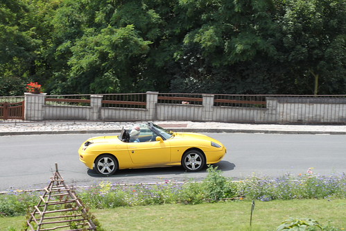 Help for Heroes Donor Card Rally - Laon Fr - Aug '10 - 10 - Fiat Barchetta | by Rally Pix