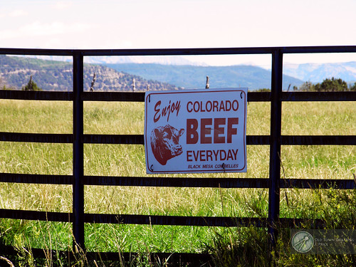 old justin usa field sign price cow town gate colorado cattle beef enjoy co everyday drafting