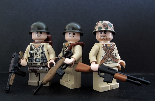 Lego WWII era American army