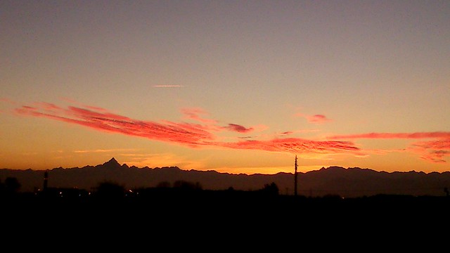 Monviso &friends to the sunset