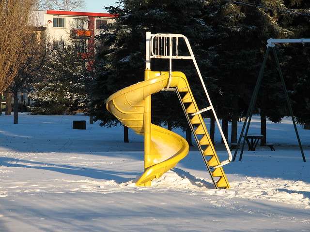 Slide in Parc Jarry