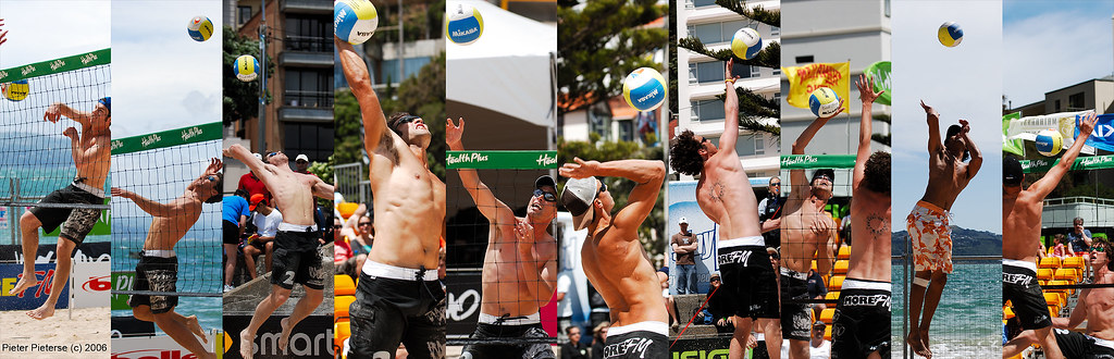 10x Pro Mens Beach Volleyball Action | From day 1 of the Morâ€¦ | Flickr