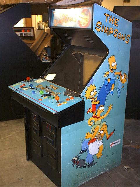 The Simpsons Arcade Game By Konami The Simpsons My Frien Flickr
