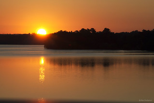 Sunrise at Lake Menomin