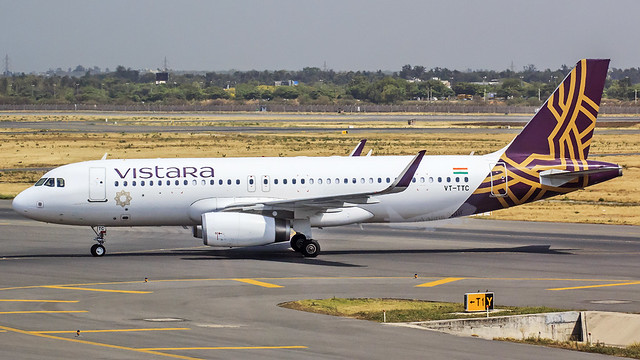 Vistara A320 VT-TTC New Delhi (DEL/VIDP)