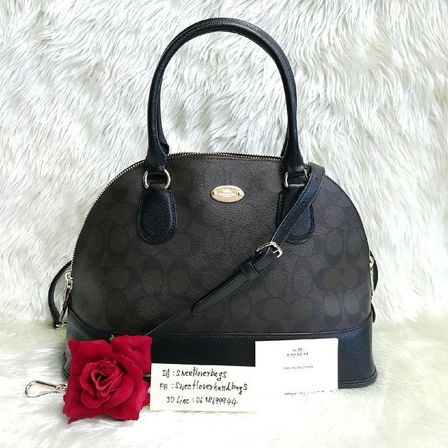 COACH F33904 CORA DOMED SATCHEL IN SIGNATURE COATED CANVAS… | Flickr