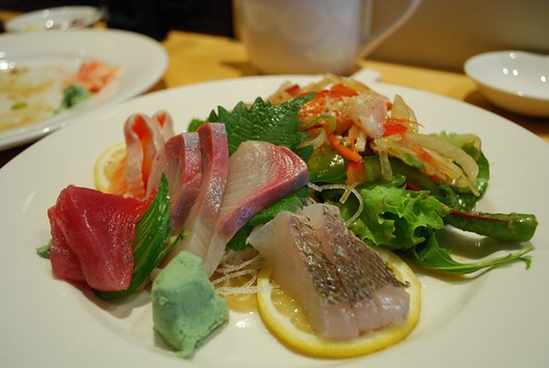 Sashimi - Shira Nui AUD18 special lunch set
