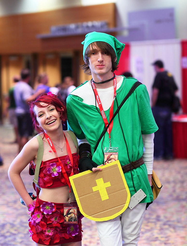 The Fairy and Link from Legend of Neil 2010 Phoenix Comico… | Flickr