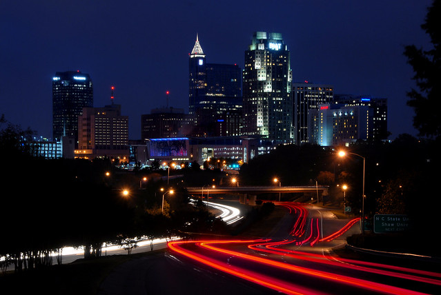 Raleigh skyline.