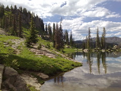 Hiking along the Continental Divide from Wolf Creek Pass