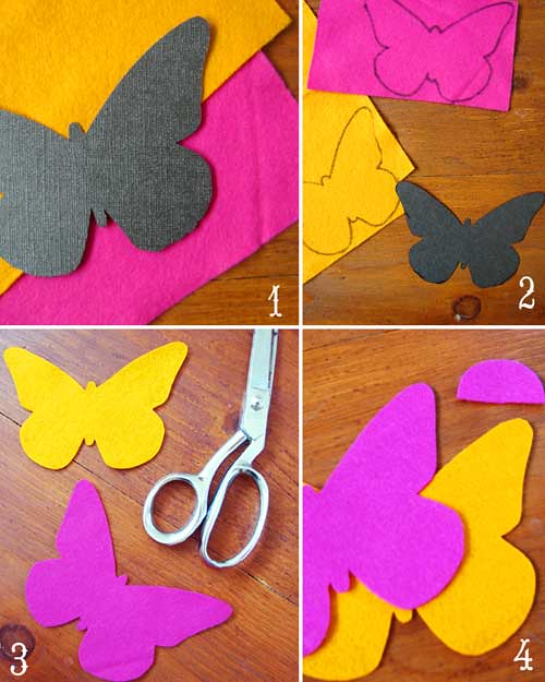 Butterfly Puppet Tutorial steps 1-4 | Butterfly finger puppet tutorial as blogged abou… | Flickr