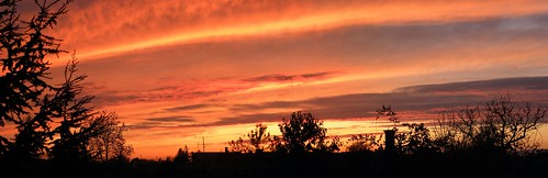 sunset red sky orange silhouette contrast nikon hungary coolpix burningsky naplemente ég p90 gyula magyarország piros sunsetfrommywindow égbolt kontraszt narancssárga sziluett cmwdorange nikonp90 naplementeazablakomból
