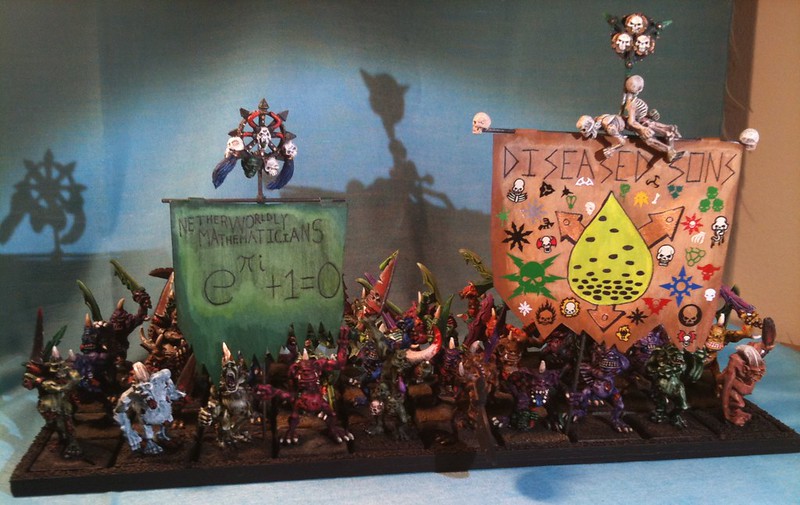 Horde of Plaguebearers with Banners