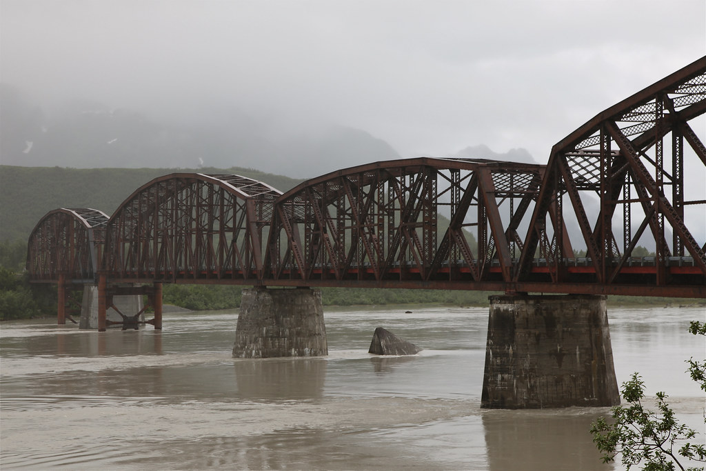 Alaska, zomer 2010 Cordova, de Million Dollar Bridge ook w… Flickr