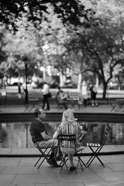 Sitting in the park w AF-S /85mm f/1.4G