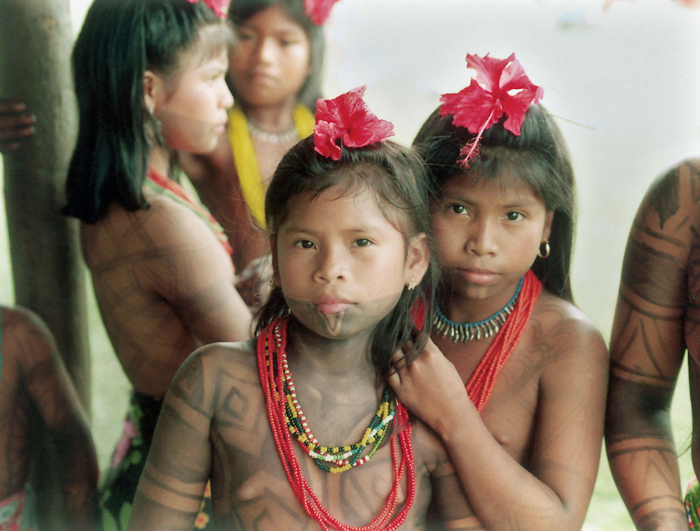 02 Embera Girls Of An Embera Wounaan Ethnic Group In The D… Flickr