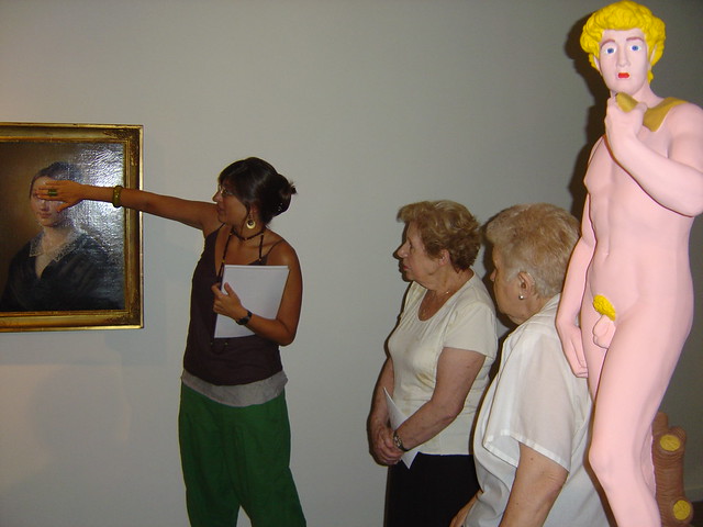 visita dels Amics dels Museus a l'exposició temporal 
