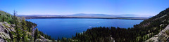 Overlook of Jenny Lake from Inspiration Point Panorama