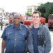Markus with the Deputy Chief of Maputo Fire Department
