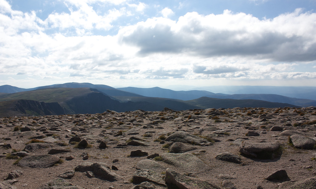 The view west from Cairn Gorm