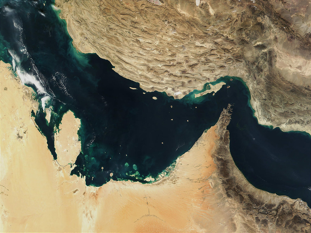 Golfo Pérsico (NASA Terra-Modis) | Description: In the Persi… | Flickr