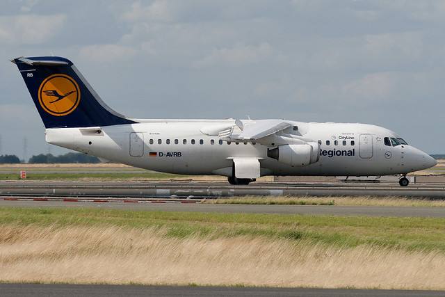 British Aerospace Avro RJ-85 Lufthansa Regional / Cityline D-AVRB cn E2253