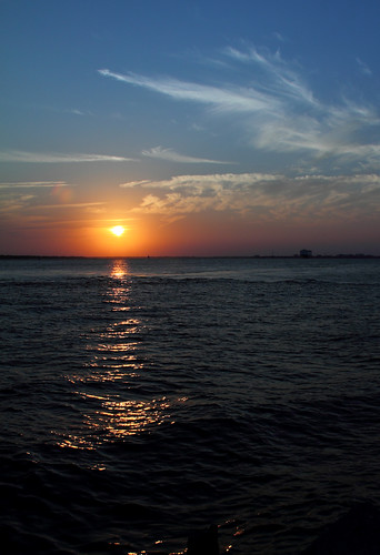 sunset sky sun beach water evening skies dusk southcarolina monte sullivansisland mysky myskies mdggraphix
