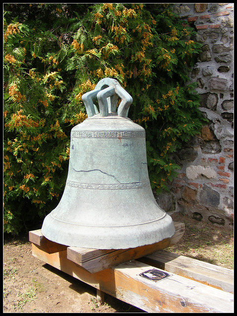 Old bell in Castle of Esztergom