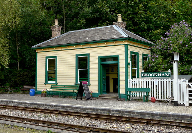 Brockham formerly Hove Ticket office at the Amberley Working Museum