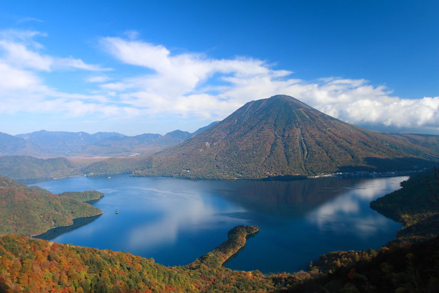 Chuzenji Lake and Mt.Nantai