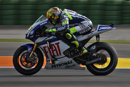 Valentino Rossi during the race | Fiatontheweb | Flickr